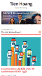 Mobile Screenshot of hoangtien.net