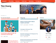 Tablet Screenshot of hoangtien.net